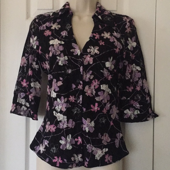 INC International Concepts Tops - 🎉HP🎉 INC lace blouse